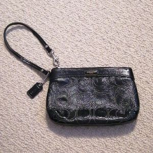 Coach wristlet/clutch